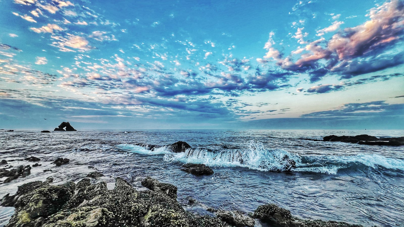 Coastline at first light